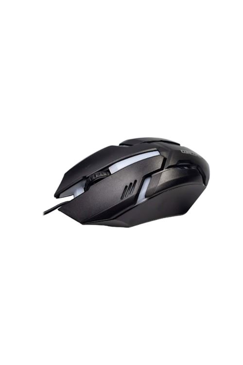 USB Kablolu Işıklı 3D Optik Mouse