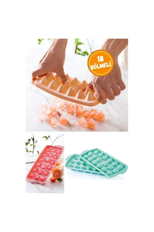 Elmas 18 Bölmeli Buz Kalıbı