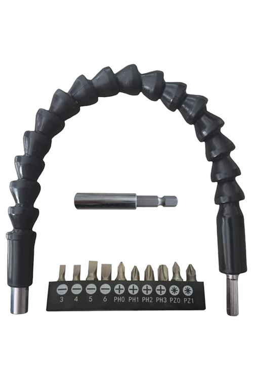 Esnek Şaftlı Tornavida Ucu Seti