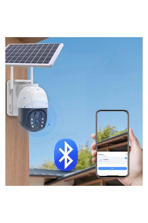 Güneş Enerjili Dış Mekan Güvenlik Kamerası