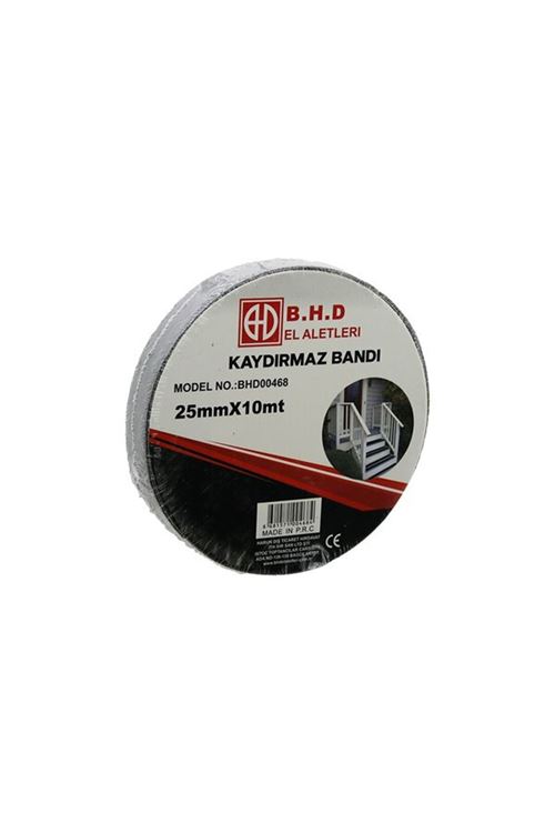 Kaydırmaz Siyah Bant 25 mm X 10 mt