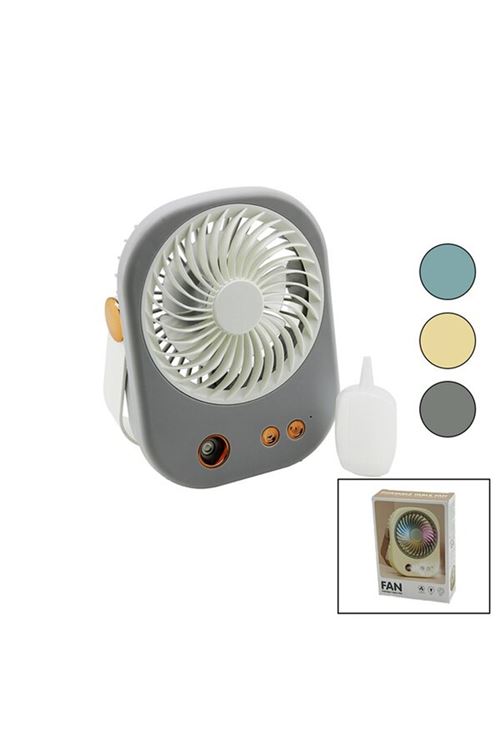 Su Spreyli Masaüstü USB Mini Fan