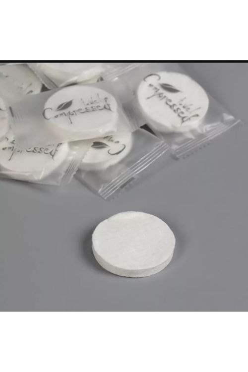 Suda Büyüyen Sıkıştırılmış Mendil 20 Adet