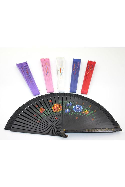 Ahşap Yelpaze Çift Taraflı