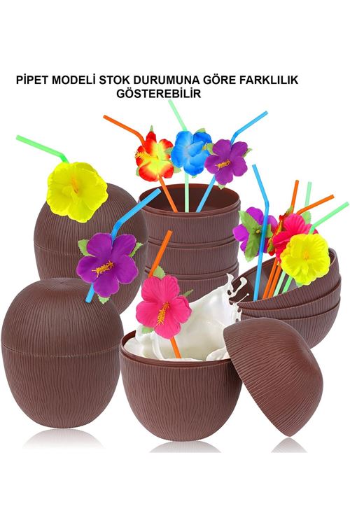 Hindistan Cevizi Pipetli Bardak