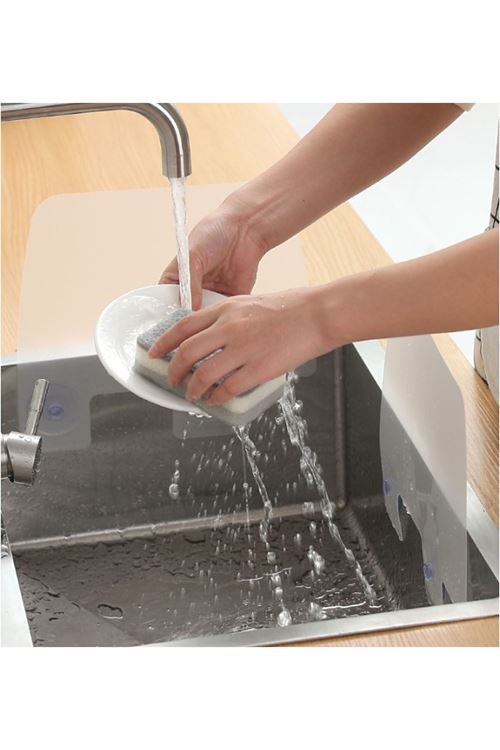 Lavabo ve Ocak Sıçrama Önleyici Vantuzlu Kalkan