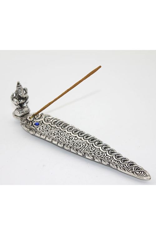Metal Kayık Ganeşa Tütsülük Model 4