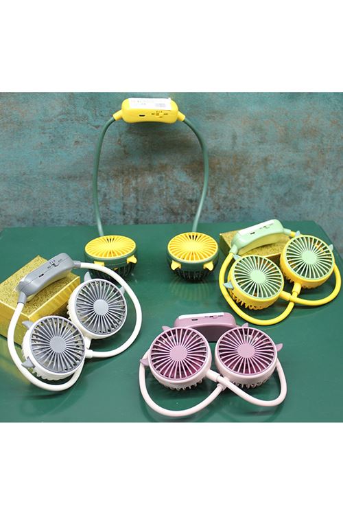 Kuromi Şarjlı Boyun Fanı Vantilatör 2 Kademeli Model 2