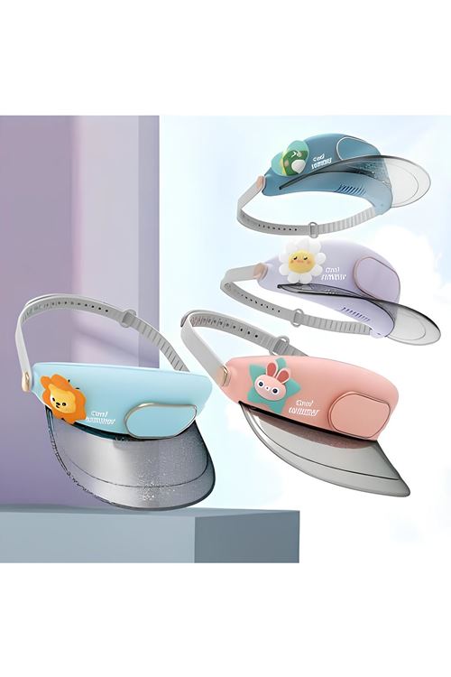 Şarjlı Şapkalı Fan Vantilatör 3 Kademeli