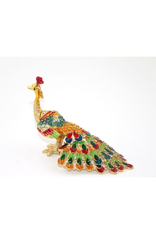 Swarovski Taşlı Tavuskuşu Model 1