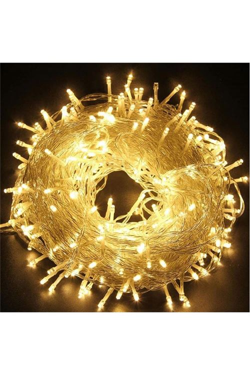 5m 30 Led Gün ışığı 2 Kademeli Şeffaf Kablo