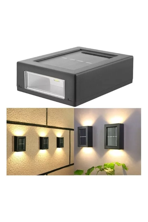 Solar 4 Ledli Duvar Aydınlatması