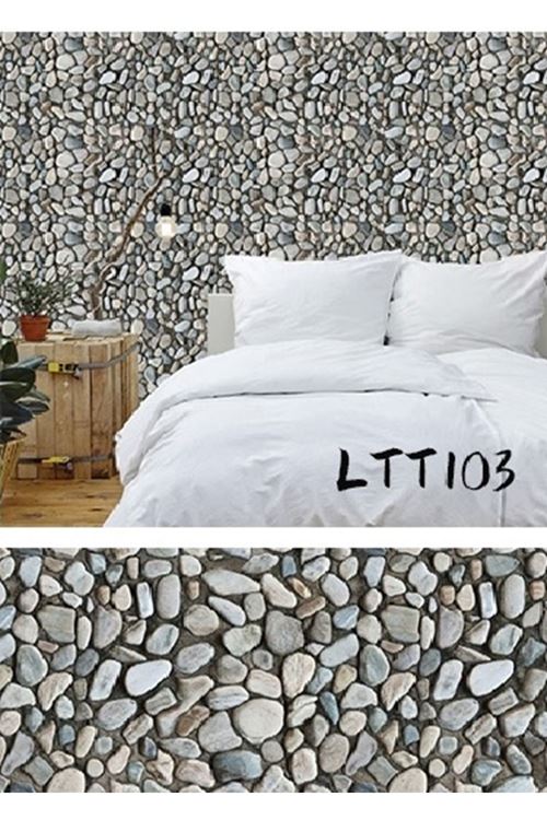 Çakıl Taşı Kaplama Kağıdı 3 Metre