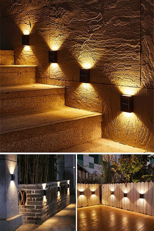 Solar Aplik Çift Taraflı Lamba