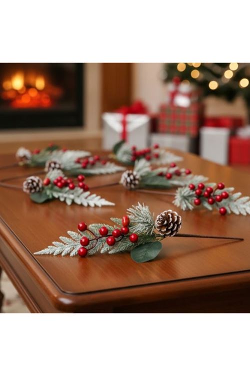 Dekoratif Kozalaklı Yapay Kokina