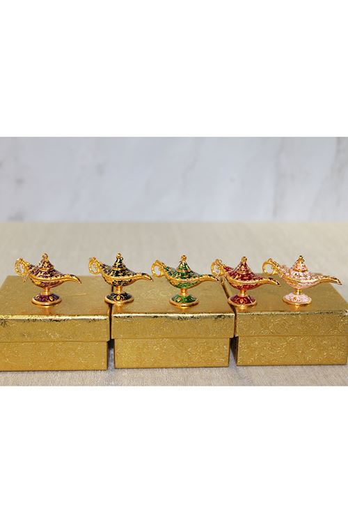 Mineli Metal Alaaddin Lambası Model 8