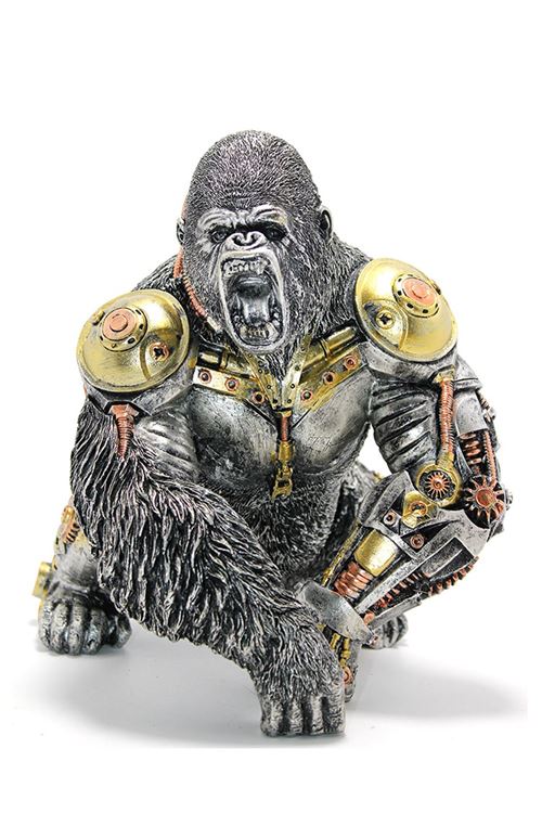 Steampunk Polyester King Kong Figürü