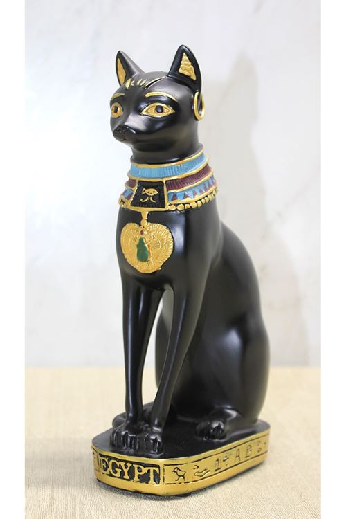 Polyester Mısır Kedisi Figür Büyük Boy