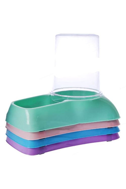 Mikopet Hazneli ve Mama Kabı 1.75 Litre