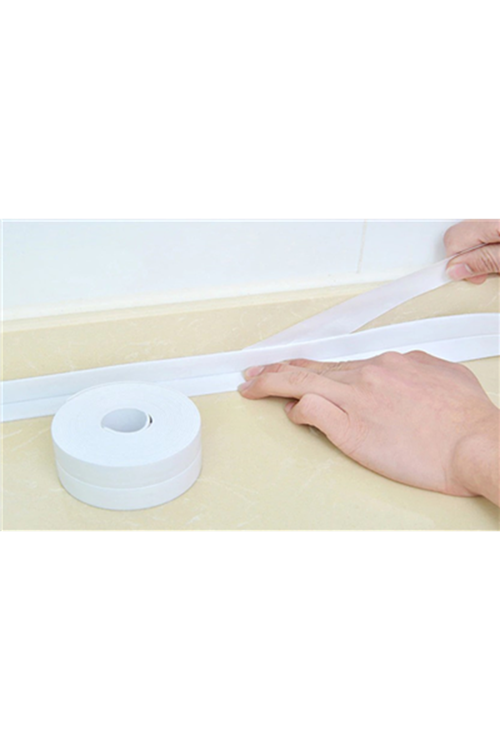 BEYAZ Su Sızdırmaz Lavabo Kenar Bandı (KUTUSUZ)(3.2m)