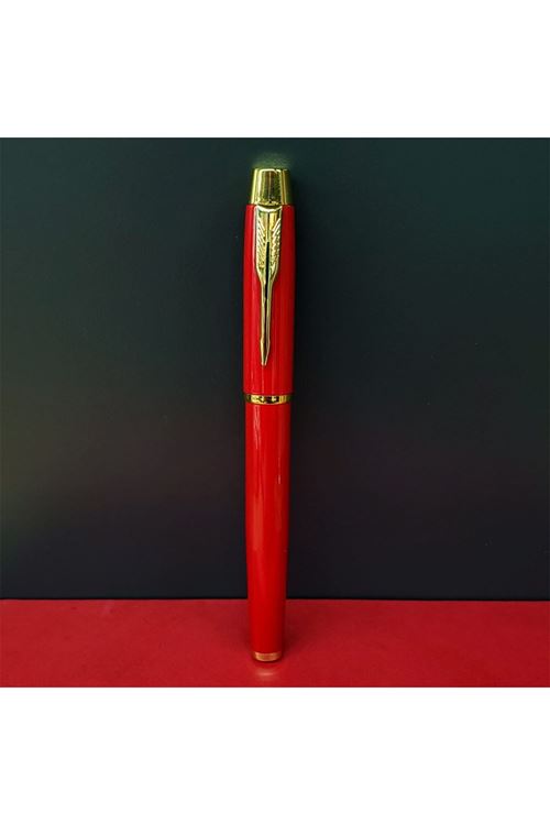 Metal Kırmızı Roller Kalem