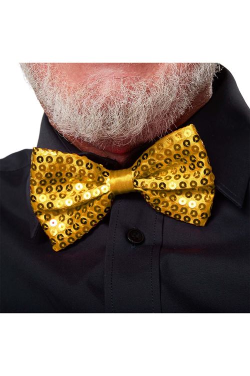 Altın Payetli Pullu Papyon