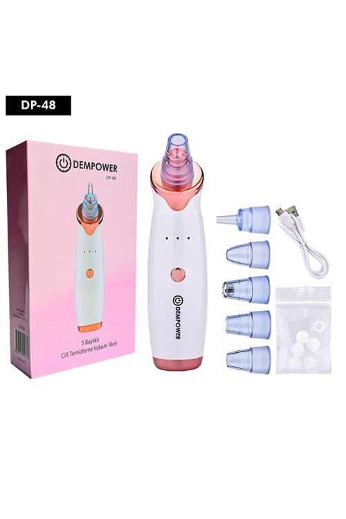 Şarjlı Siyah Nokta Temizleme Cihazı 5 Başlıklı