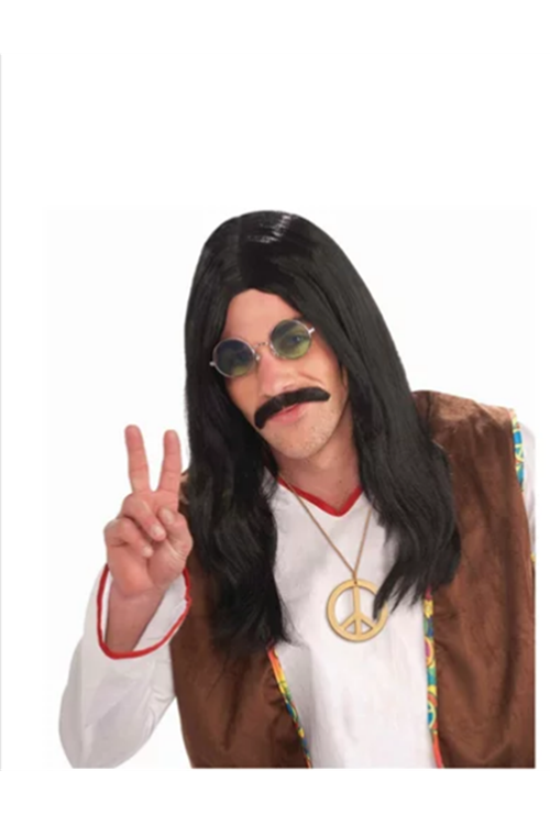 Uzun Barış Manço Peruğu ve Bıyığı