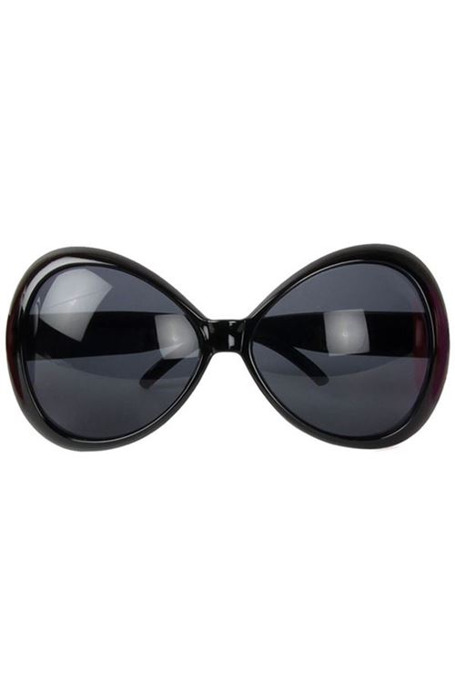 70'ler Yeşilçam Parti Gözlüğü Siyah Renk