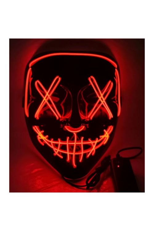 LED Işıklı Turuncu Maske
