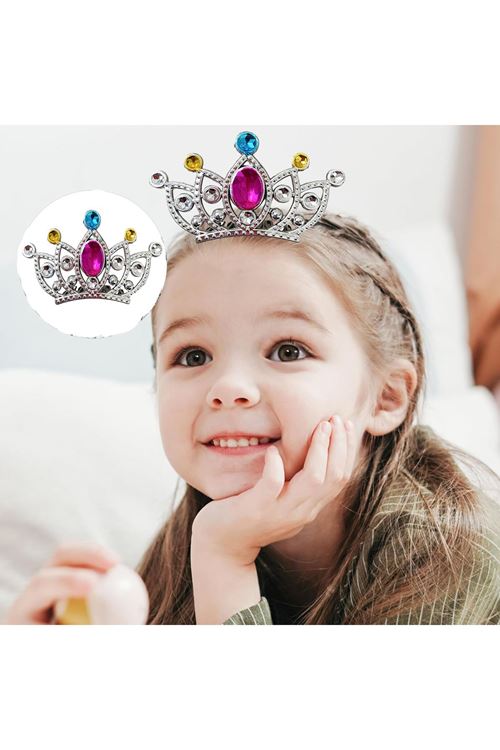 Gümüş Taraklı Prenses Tacı 2 No