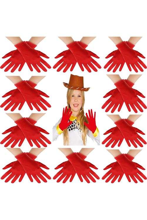 Kırmızı Bando Eldiveni Seti 10 çift (20 adet)