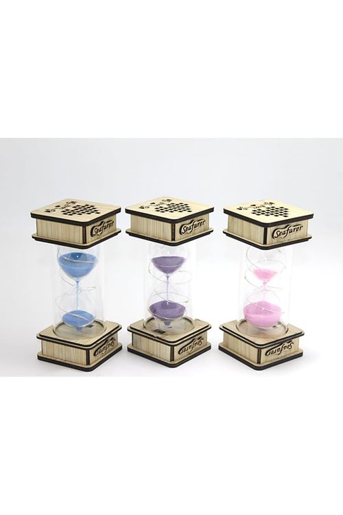 Ahşap Ledli Kum Saati Model 2