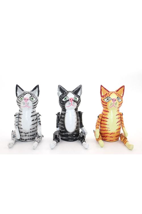 Ahşap Sallanan Kedi