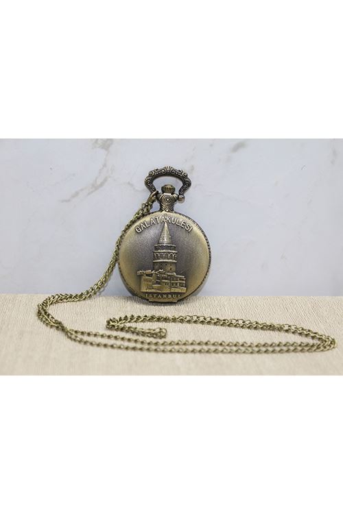 Galata Kulesi Tasarımlı Köstekli Saat