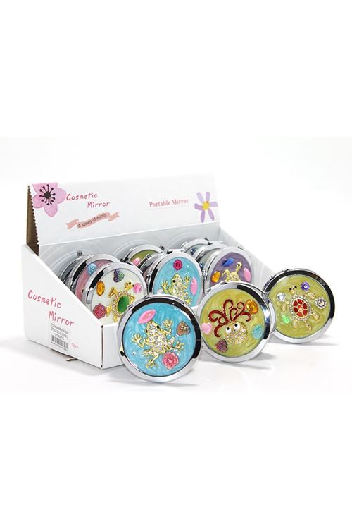 Kabartmalı Desenli El Aynası