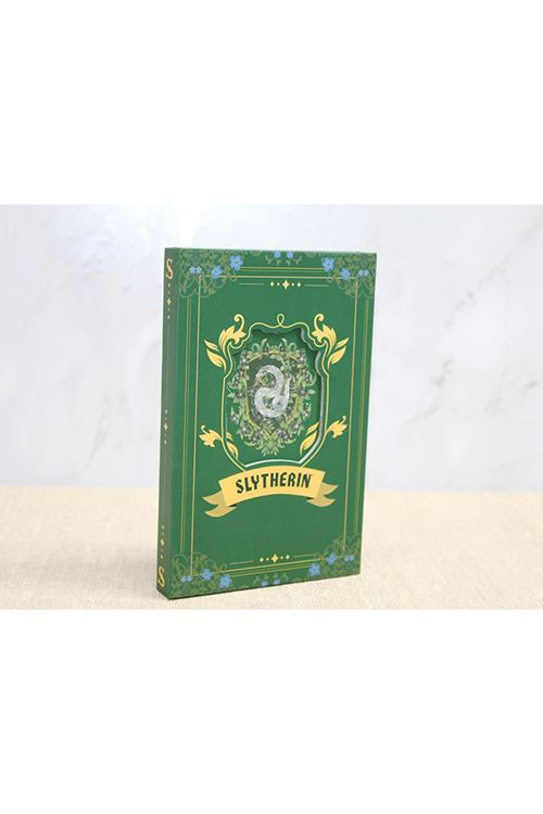 Harry Potter Slytherin Deri Defter