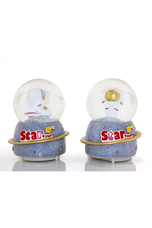 Kar Küresi Işıklı Müzikli 13 Cm