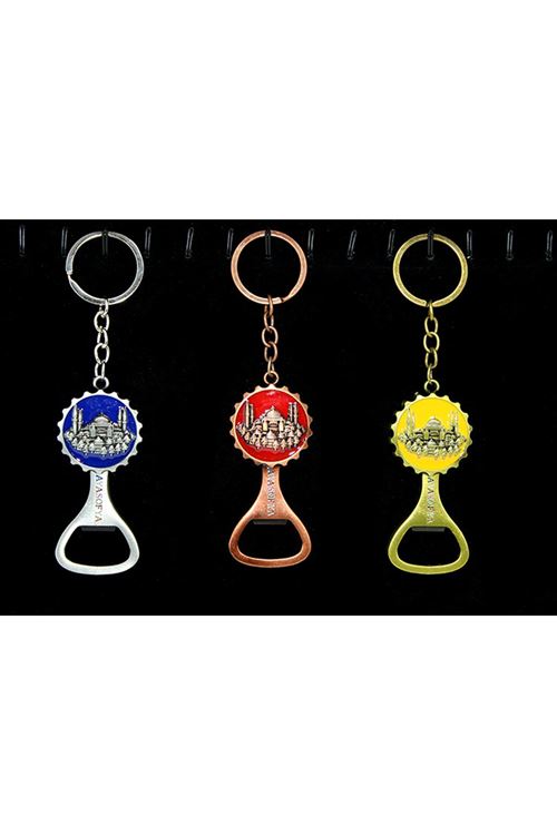 Metal Ayasofya Anahtarlık Ve Açacak Model 2