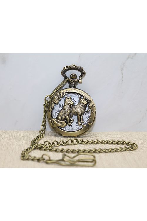 Kurt Tasarımlı Köstekli Saat Model 2