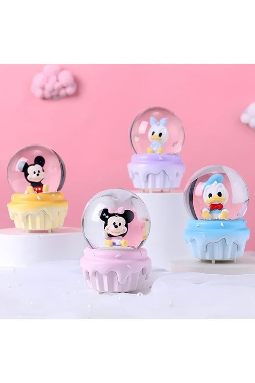 Mickey Mouse Işıklı Kar Küresi Model 4