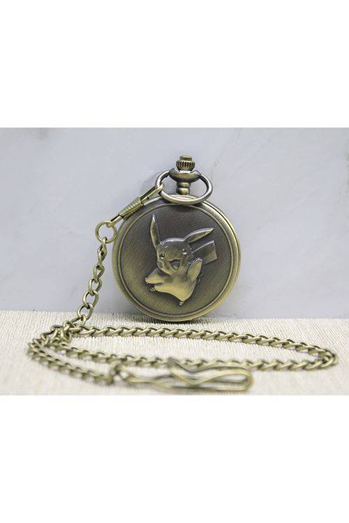 Pikachu Tasarımlı Köstekli Saat