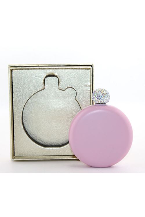 Paslanmaz Çelik Matara 5 Oz Pembe