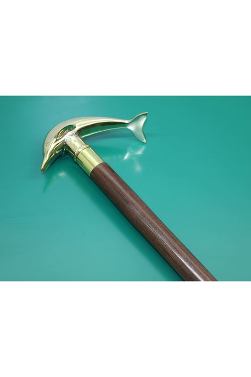 Pirinç Yunus Balıklı Baston