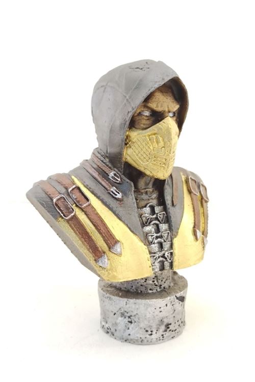 Polyester Scorpion Büst Küçük Boy