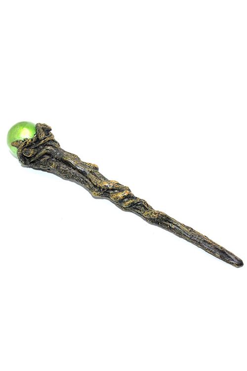 Polyester Sihirli Asa Model 1 Yeşil Detaylı