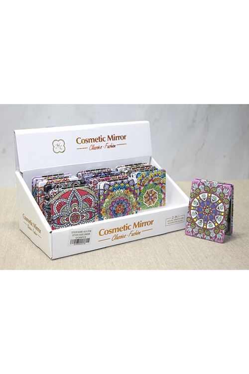 Taşlı El Aynası Dikdörtgen İnce Model 1