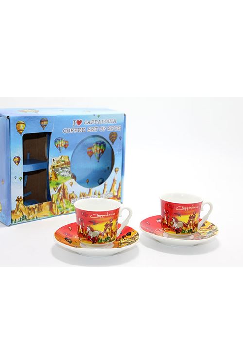 Yöresel İkili Fincan Seti Model 1