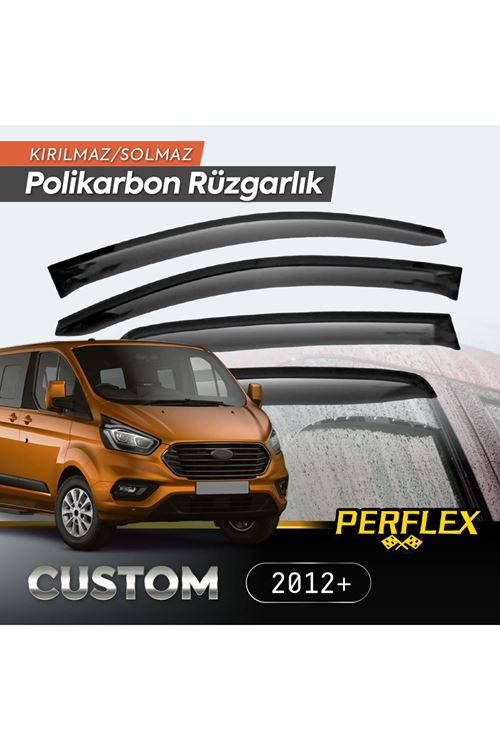 Ford Custom 2012+ Cam Rüzgarlığı V2 Düz