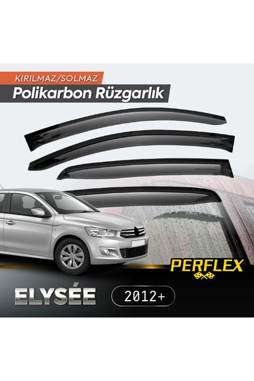 Perflex Polikarbon Kırılmaz Rüzgarlık V2 Mugen Fiat Fiorino 2007+